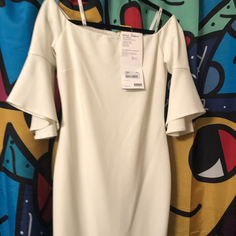 Joseph Ribkoff off shoulder dress